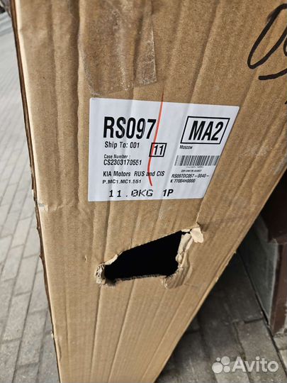 Дверь задняя правая Киа Рио с17 оригинал