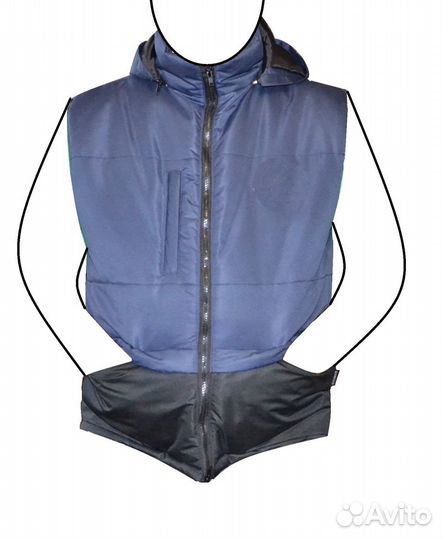 Безрукавка теплая