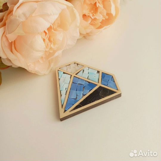 Деревянные заготовки для мозаики