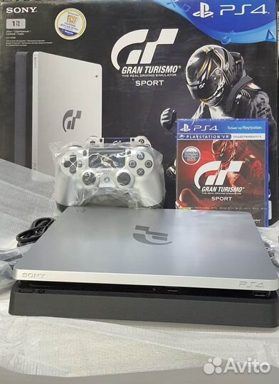 PS4 Slim 1Tb Gran Turismo Edition. Новая. Обмен