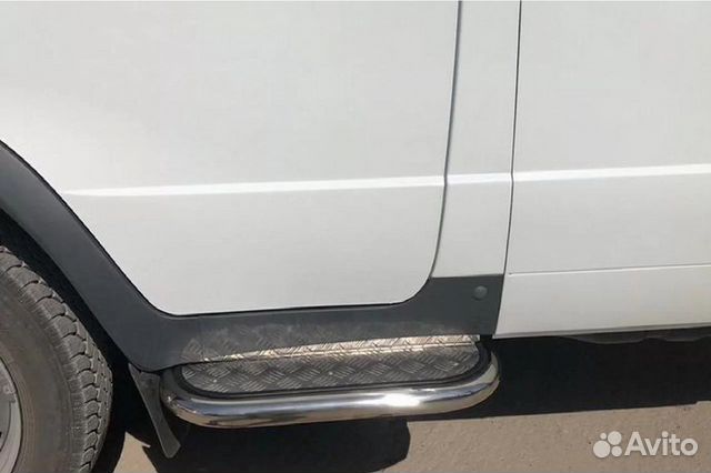 Газель Бизнес пороги с листом