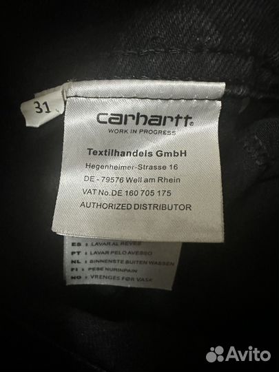 Джинсы carhartt оригинал