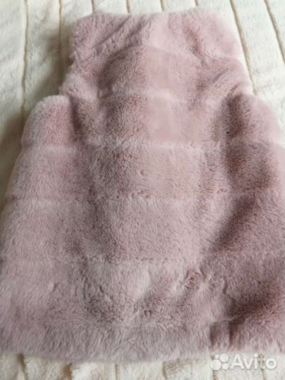 Меховой жилет для девочки