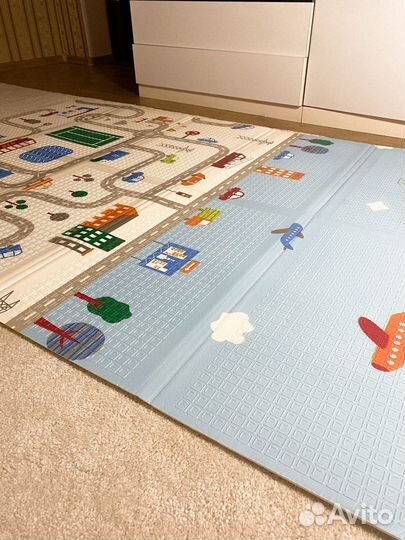 Детский игровой коврик складной