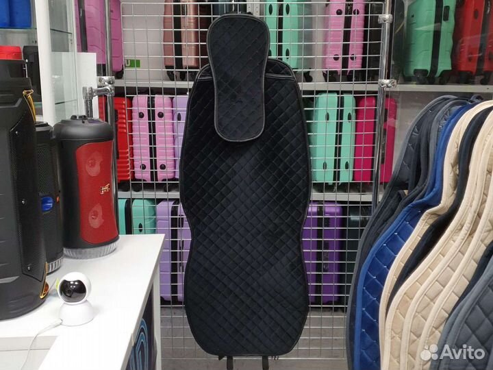 Накидка алькантара с бортами в авто