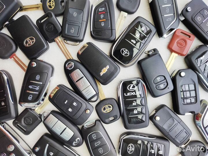 Изготовление автомобильных ключей с чипом