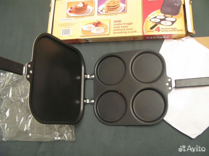 Двухсторонняя новая сковорода блинница и омлетница