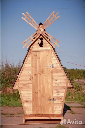 Уличный туалет с установкой KEY675
