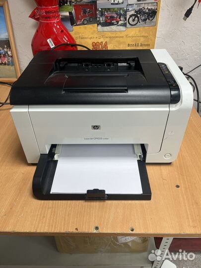 Принтер hp cp1025 color лазерный цветной