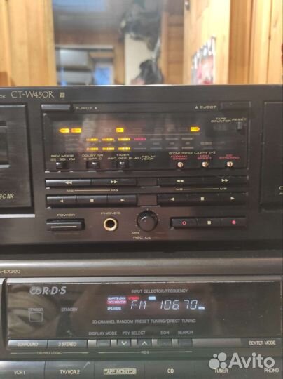 Кассетная дека kenwood