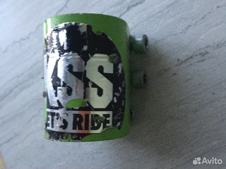 Грипсы для самоката и зажим