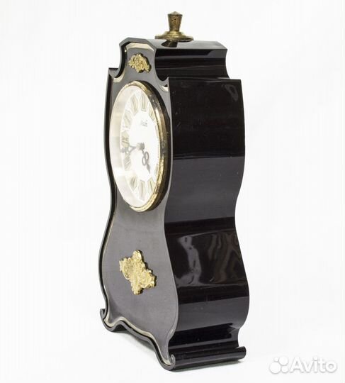 Часы настольные Агат, механические, пластик, высот