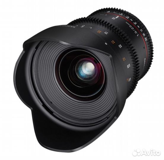 Samyang 20mm T1.9 vdslr Sony E