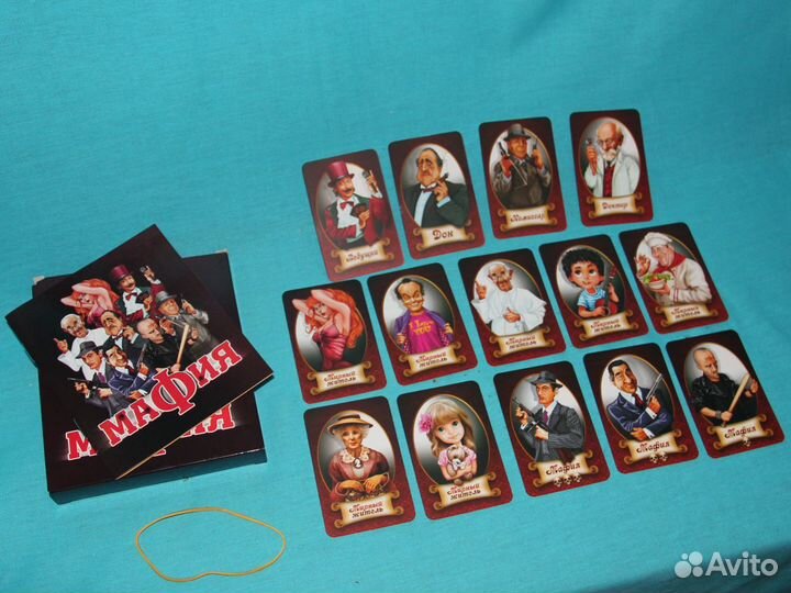 Игра «Мафия» / новая / 14 карт + инструкция