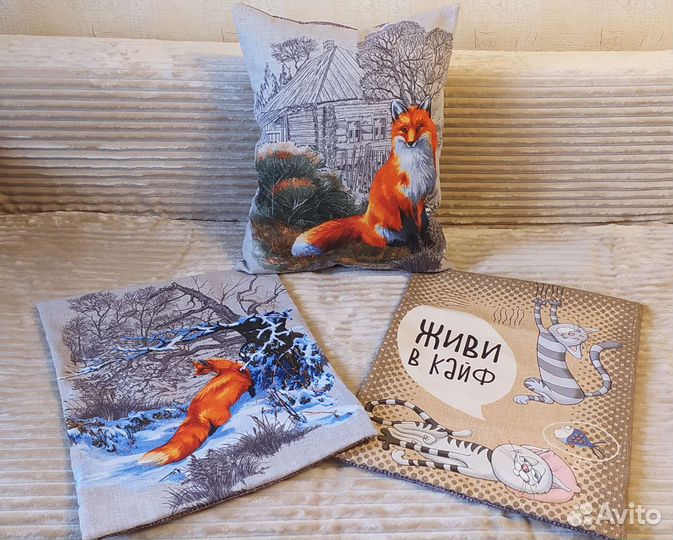 Подушка диванная большая