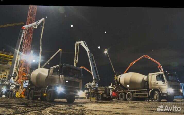 Бетон. Раствор. Насос. Транспортерная лента