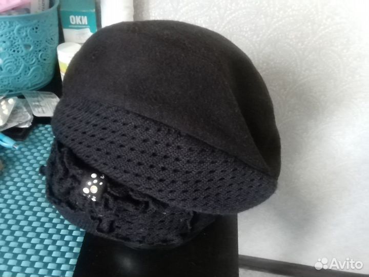 Шапка-берет