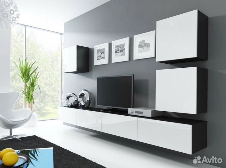 Модульная стенка в гостинную