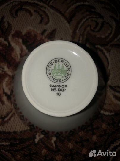 Кофейный фарфоровый набор Freiberger Porzellan