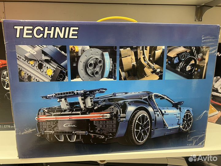 Конструктор Bugatti на ру Lego technic 6043