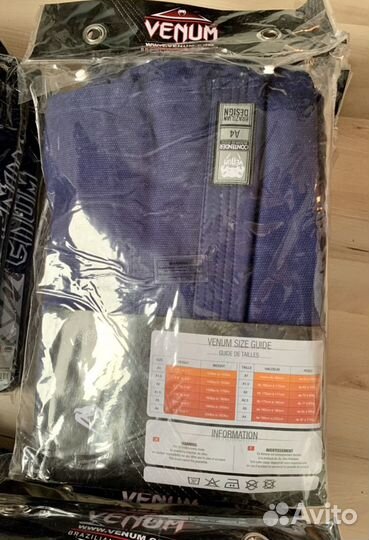 Ги Venum Contender 2.0 BJJ GI тёмно-синее A4