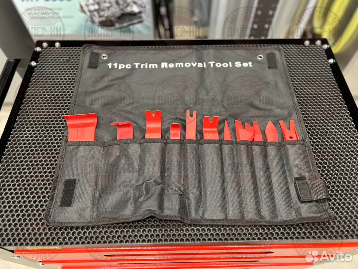 Набор для снятия обшивки автомобиля 11пр. Эврика