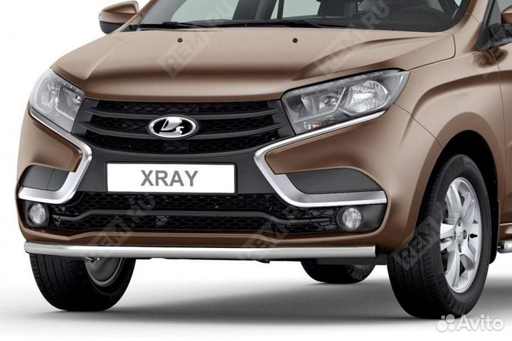 Защита переднего бампера LADA Xray D51