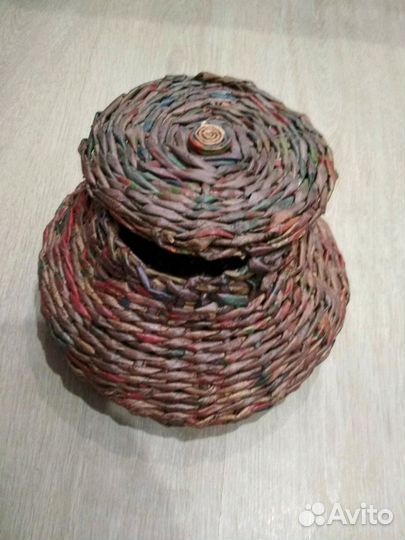 Корзинка/шкатулка (ручная работа)