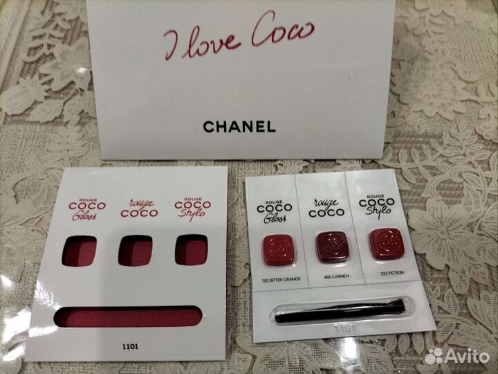 Палитра помад Chanel