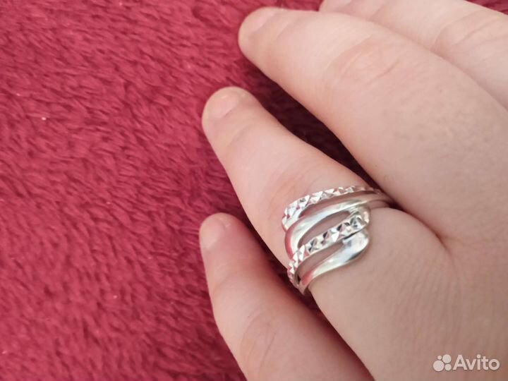 Серебряное кольцо 16,5