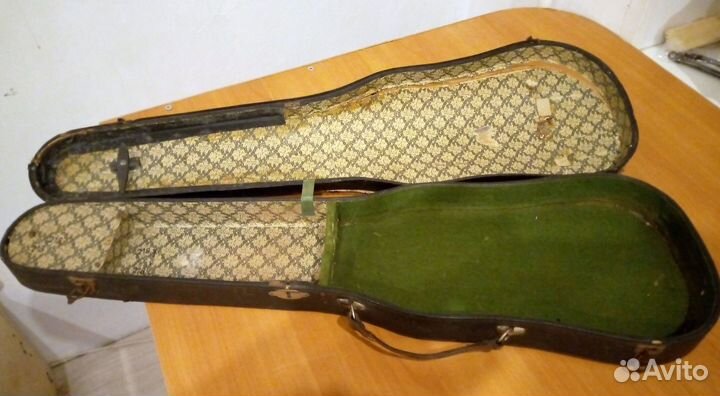 Старинный французский скрипичный футляр 4/4