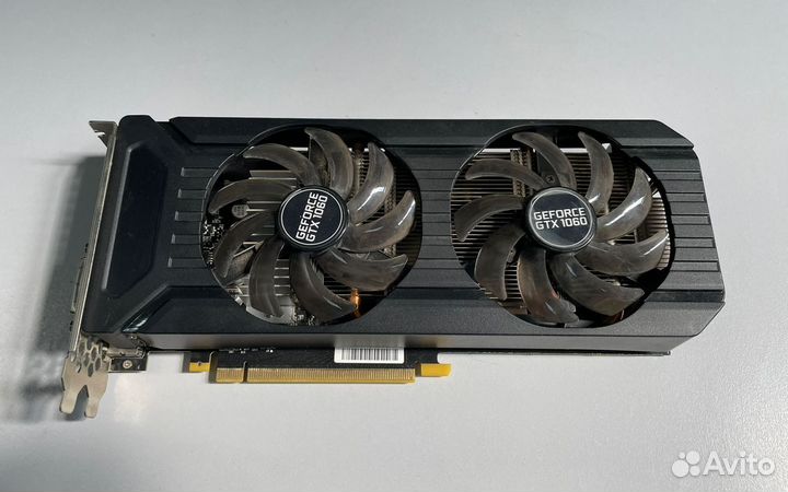Видеокарта GTX 1060 6gb dual