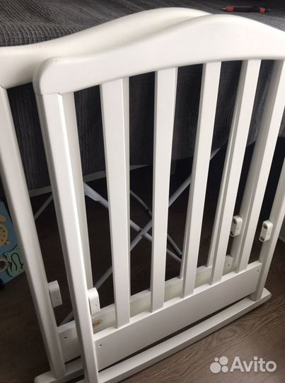 Кроватка papaloni джованни с матрасом