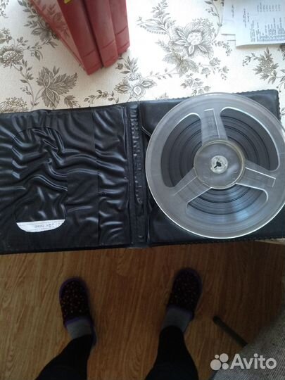 Магнитная лента катушки бобины для магнитофона