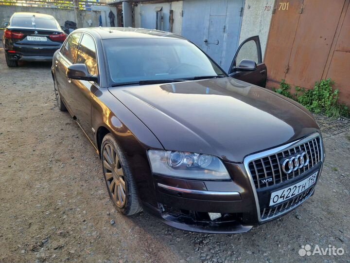 Разбор Audi A8 D3 6,0 W12 на запчасти Ауди А8