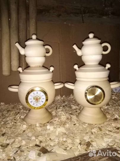 Деревянный самовар