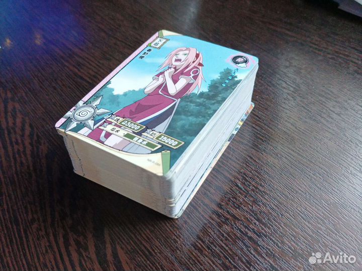 Набор карточек Наруто 60 штук без повторов