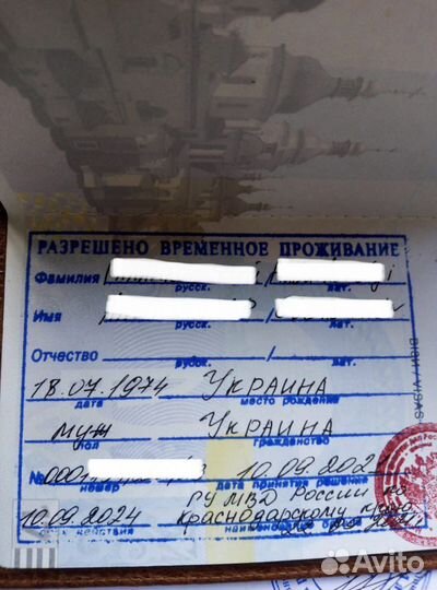 Гражданство РФ, РВП, ВНЖ, нря, запрет, патент