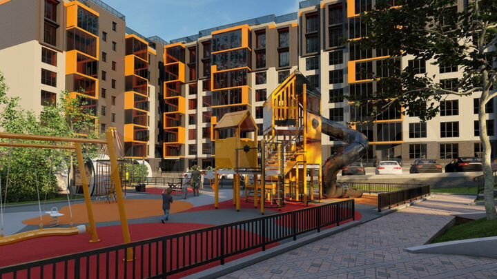 1-к. квартира, 66,3 м², 7/8 эт.