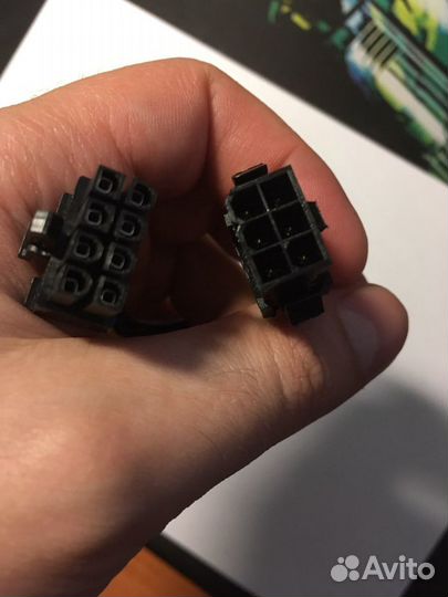 Переходники, провода, молекс 6 pin 8 pin провода