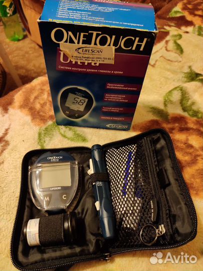 Глюкометр one touch ultra