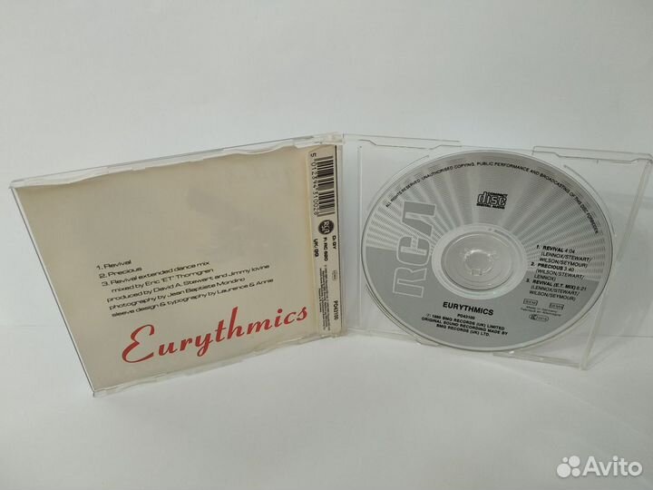 Cd.Eurythmics - Revival.Made in Germany