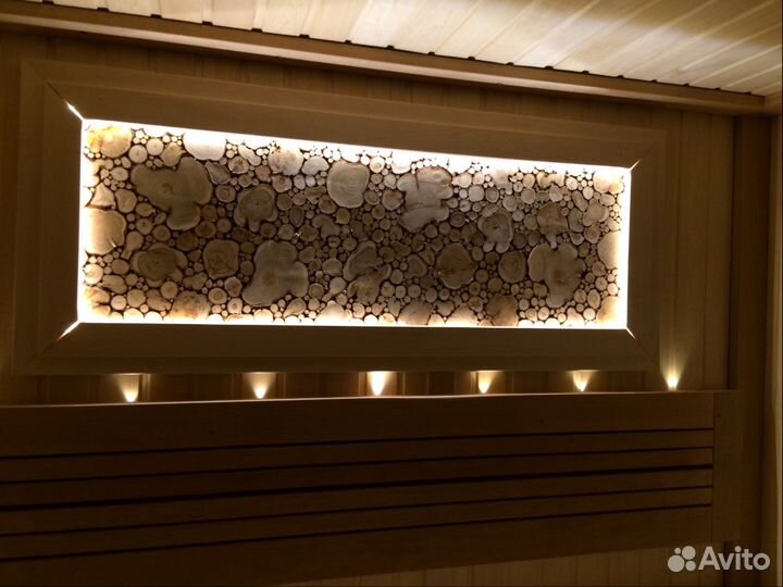 Декоративное панно из Можжевельника