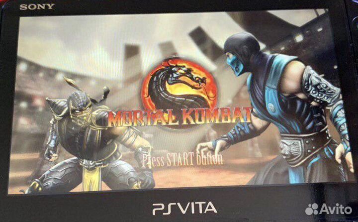 PS Vita Slim, прошитая, 500 игр,карта памяти 128гб