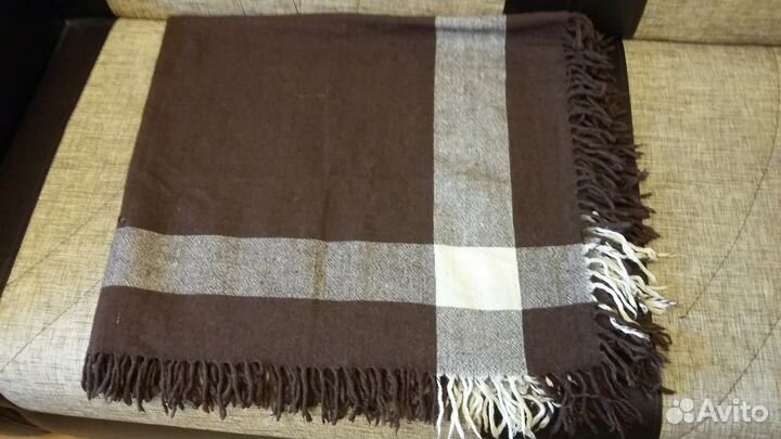 Платок шаль тонкая чистая шерсть. Винтаж. Раритет