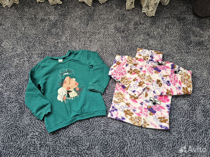 Одежда пакетом на девочку 110