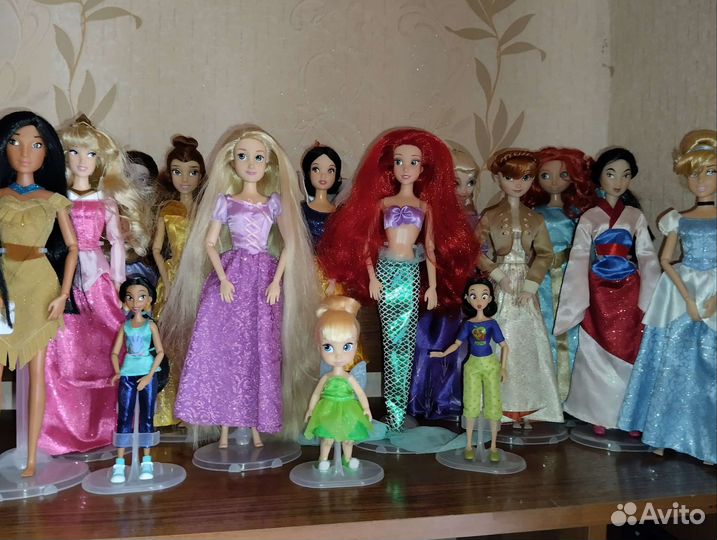 Куклы Дисней шарнирные
