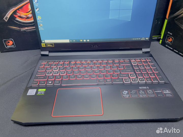 Ноутбук Acer Nitro 144Hz Core i5-10Gen RTX3060 6G