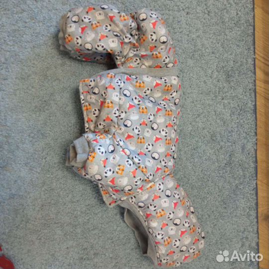 Зимний комбинезон для маленькой собаки