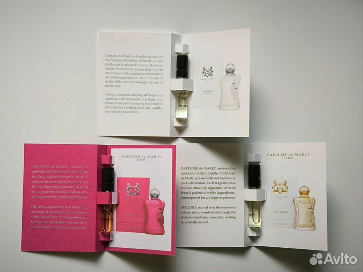 Семплы Parfums de Marly